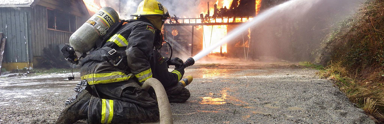 House fire in Roberts Creek